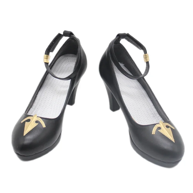 FC6VTuber Широгане Ноэль Обувь для косплея Danchou Ролевая игра Сексуальная монахиня