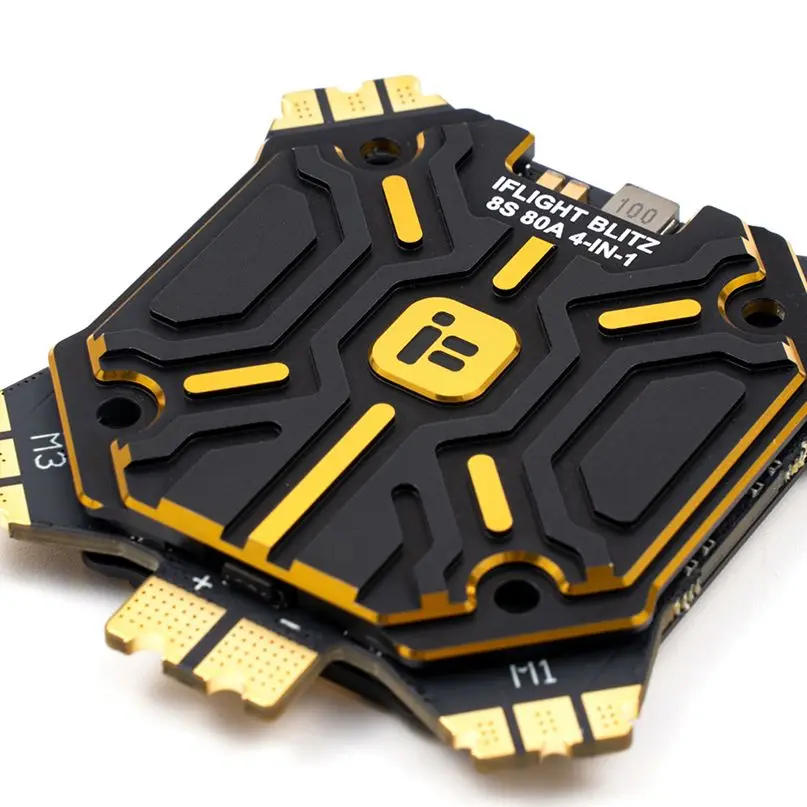 

IFlight BLITZ E80 PRO BLHELI32 80A 4in1 ESC 2-8S LIPO 35X35mm for RC Multirotor X-CALSS Cinelifter Drones Taurus X8 Accessory