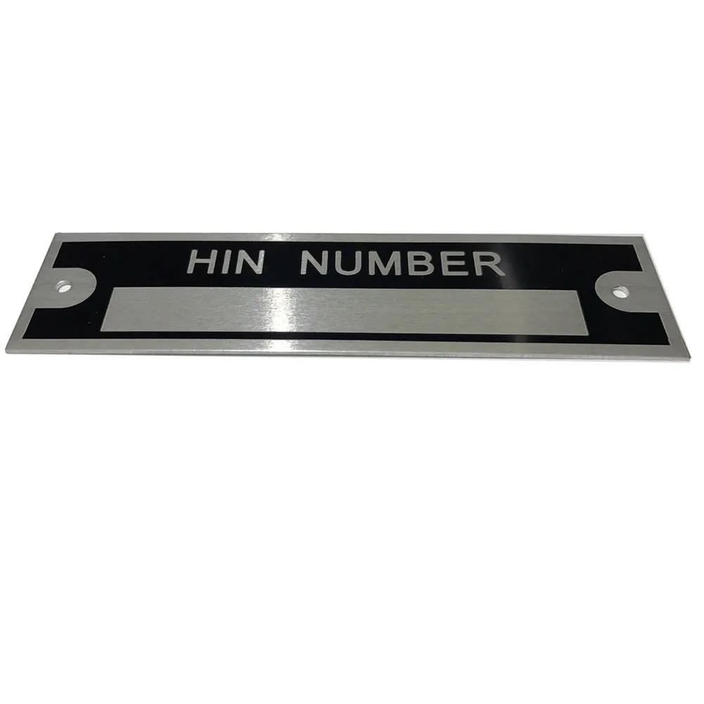 Чистый идентификатор грузовика прицепа/табличка данных VIN MFG и Марка серийного