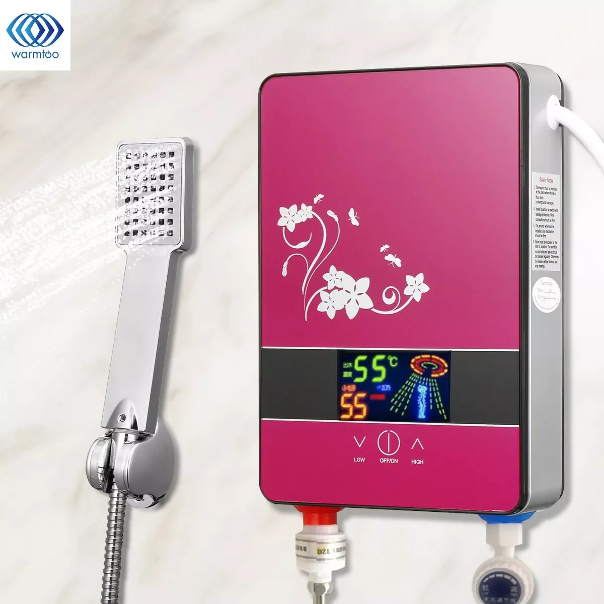 

Нагреватель для горячей воды без резервуара, 6500 Вт, 220 В