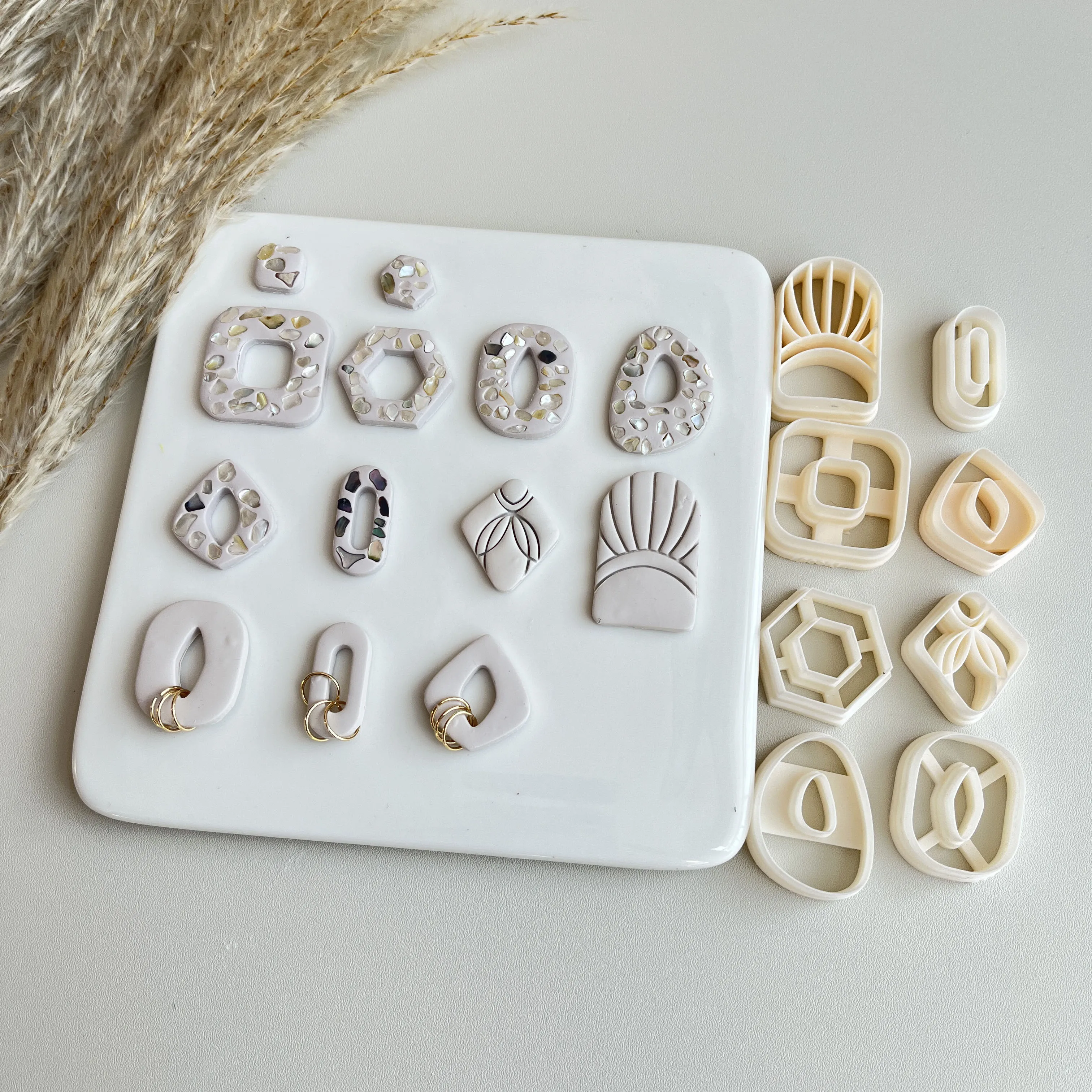 Классические Элегантные Простые стильные винтажные геометрические формы для