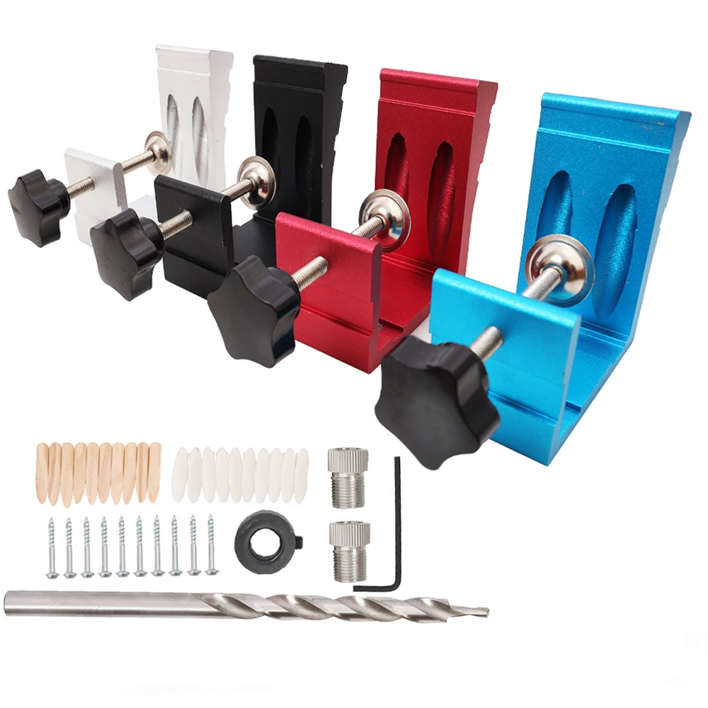 

Сверла, отвертка, сверло, металлический комплект, профессиональный Столярный инструмент для строительства, аксессуары, угловой локатор отверстий, деревообрабатывающий инструмент