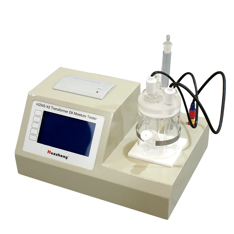 

Huazheng Electric insulation oil karl fischer titrator oil water content tester automatic trace moisture analyzer
