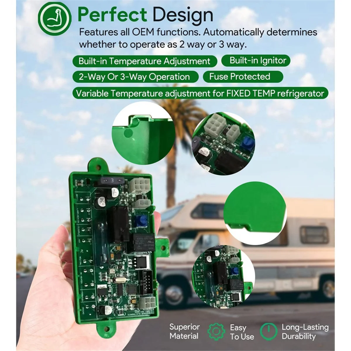 3850415 01 материнская плата холодильника для Dometic 2 или 3-сторонних деталей RV