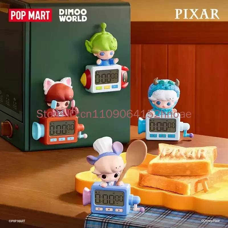 Popmart Dimoo Pixar Collaboration Timer Fridge Magnet Blind Box - Модная коллекционная игрушка-сюрприз в закрытой упаковке, подарок (art.: 3920dc177dbeb) - 3920dc177dbeb