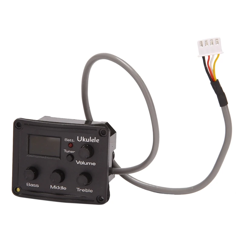Укулеле Uke пьезозвукосниматель предусилитель 3-полосный эквалайзер тюнер