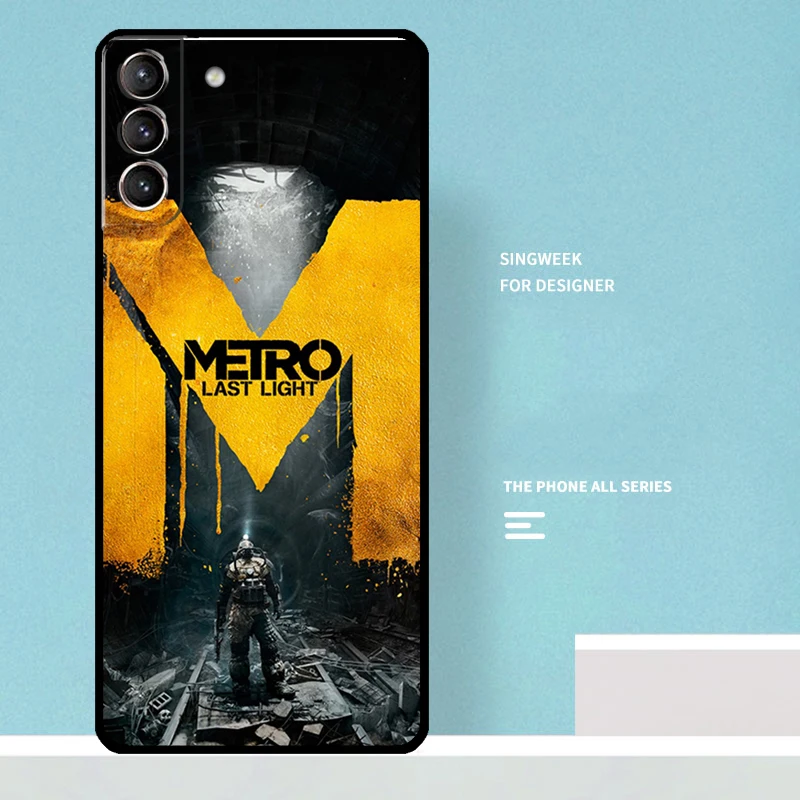 Чехол для телефона Metro 2033 Samsung Galaxy S24 Ultra S23 S22 Plus S21 S20 FE S8 S9 S10 Note 10 20 чехол