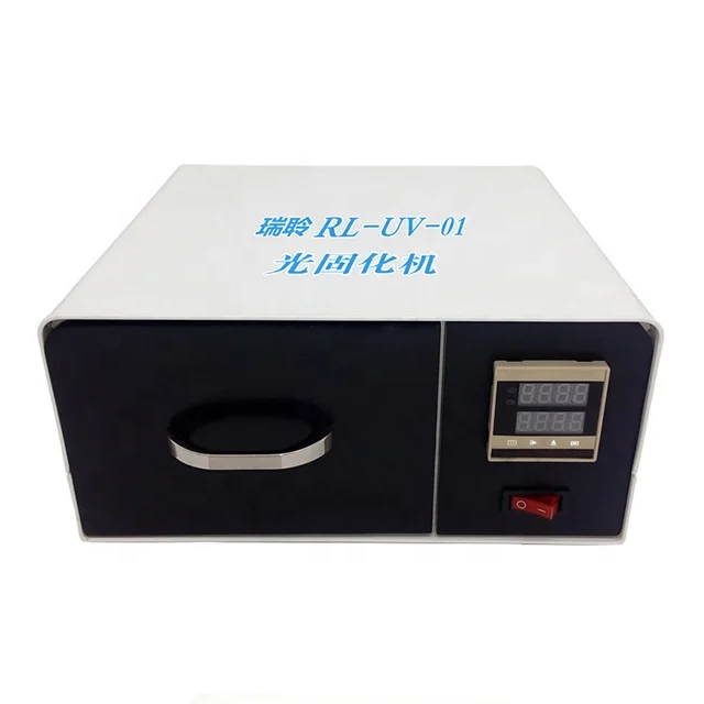 

Electric Hearing Aid Hard Earmold UV Light Machine For Ear Lab Hearing Clinic Use UV Curing Unit Chamber