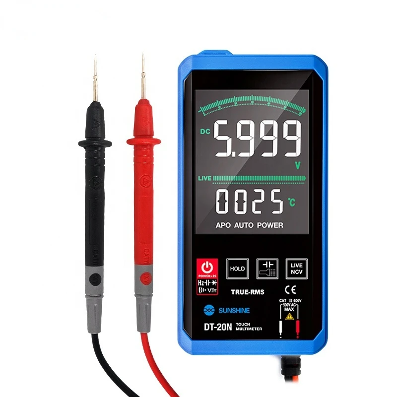

Sunshine DT-20N Touch Multimeter Ac/dc Voltage Mini Digital Multimeter
