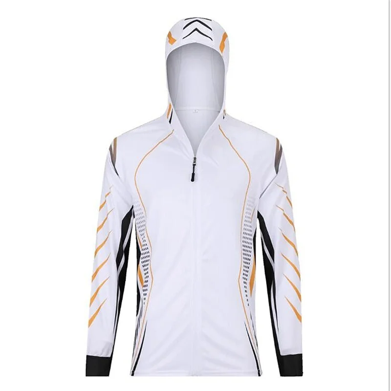 New Professional Fishing Hoodie With Mask Fishing Shirt Fishing Jersey Breathable Quick Dry Anti-UV Sunscreen Protection Clothes
