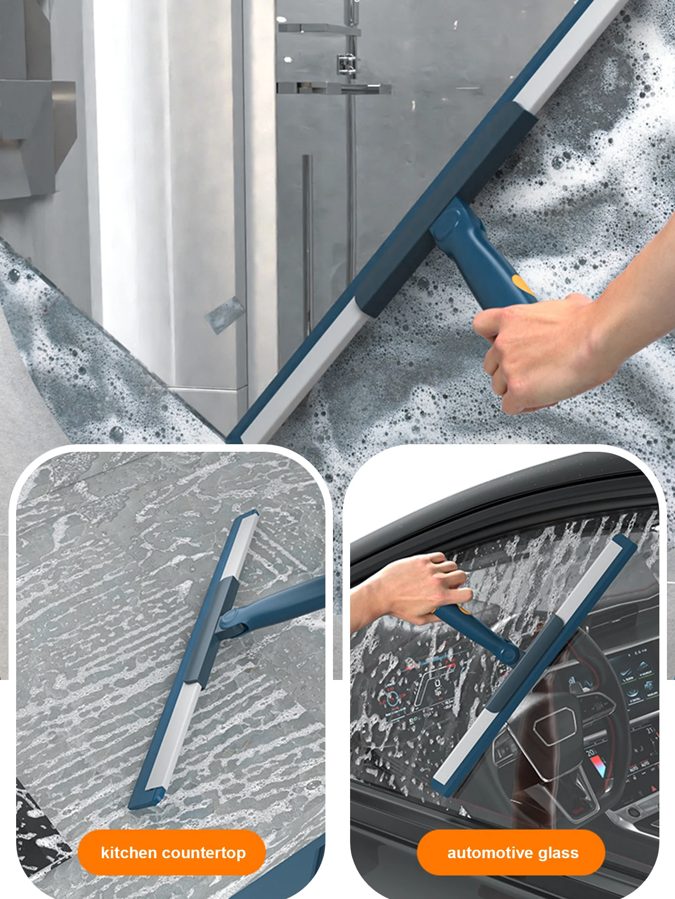 Волшебная метла для протирания воды и мытья пола двойного назначения бытовой