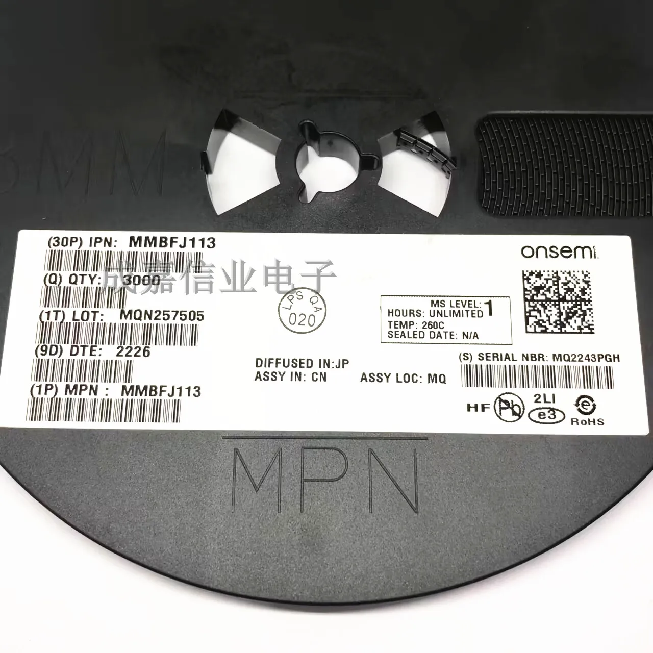 100 шт./лот MMBFJ113 SOT-23-3 Маркировка 6S JFET N-канальный переключатель Ом 350 мВт Рабочая