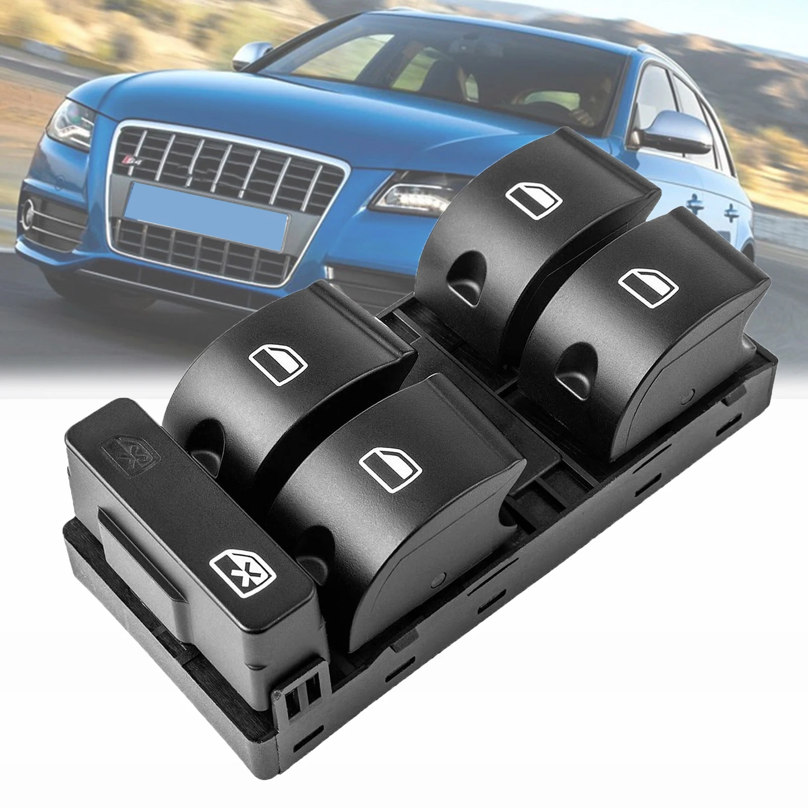 

8Е 0959851 Панель стеклоподъемника, главный переключатель, кнопка управления, консоль для Audi A4 B6 2000 2001 2002 2003 2004, автомобильные детали