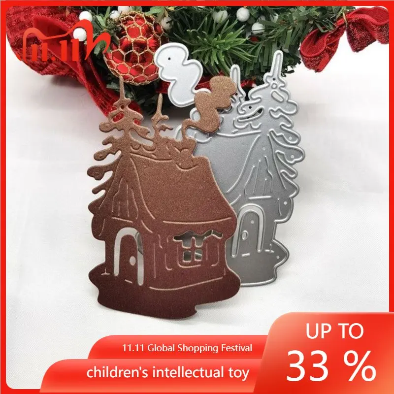 

Cutting Dies New Arrival 2022 Metal Die Cutters For Scrapbooking Christmas House Embossed Scrapbooking Material