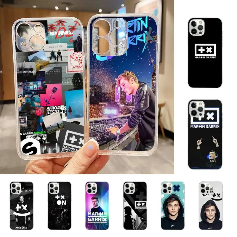 

DJ M-Martin Garrix Phone Case For Iphone 7 8 Plus X Xr Xs 11 12 13 Se2020 Mini Mobile Iphones 14 Pro Max Case