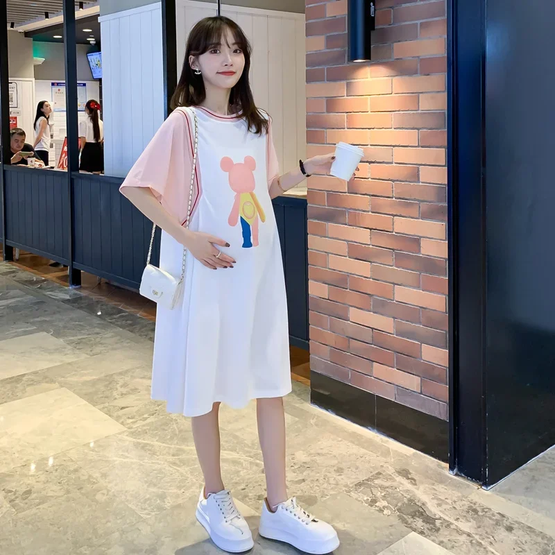 

Забавная Футболка для беременных и беременных с нагрузкой 2022, красная рубашка для объявления о девочке, новинка, Одежда большого размера для беременных женщин