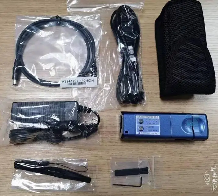 100% Original Sumitomo JR-6 hot jacket remover stripper 12 cores ribbon fiber stripping pliers single core 250-400μm Rubber Pad