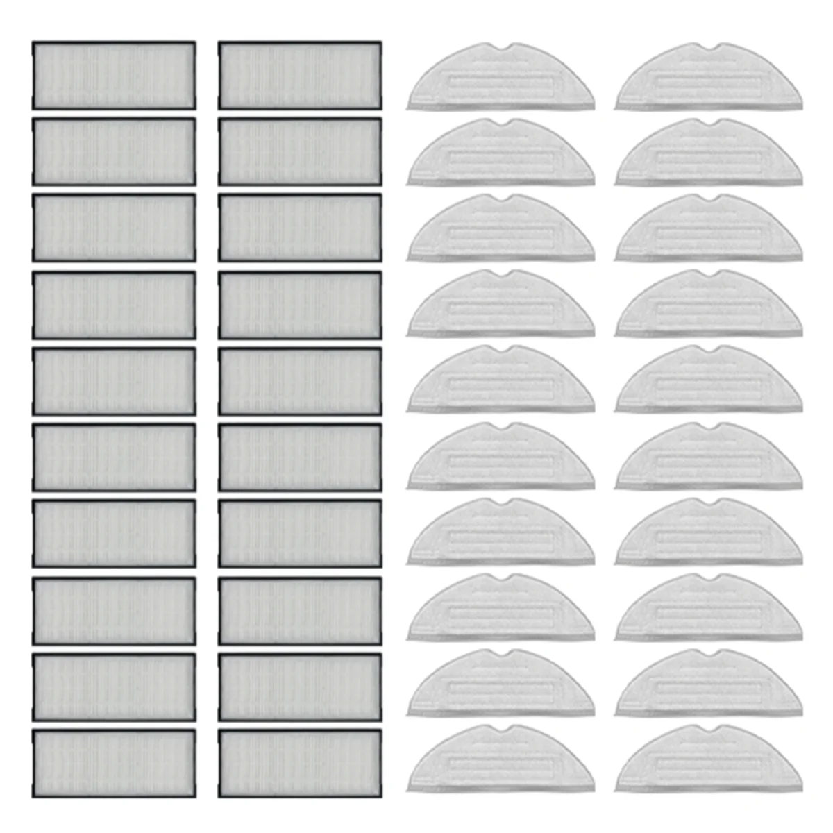 Для S8 Plus S7 MaxV Ultra Pro Max Запасные части Аксессуары Накладка для швабры Hepa-фильтр