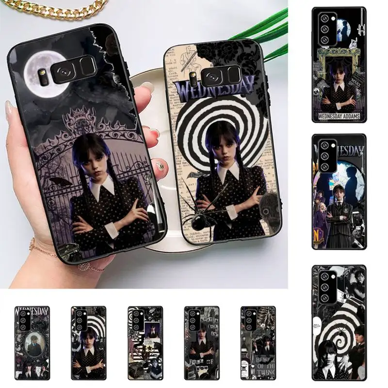 

Wednesday Addams Dancing Phone Case for Samsung J 2 3 4 5 6 7 8 prime plus 2018 2017 2016 core