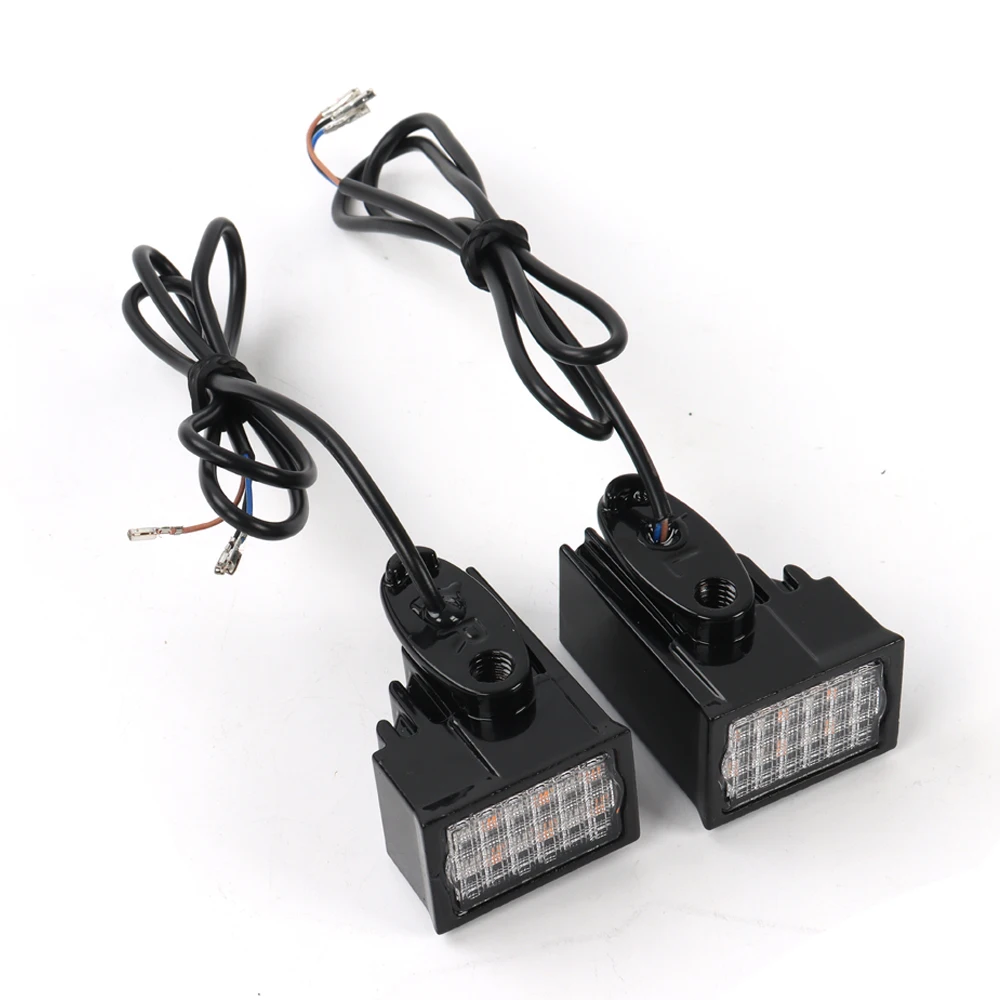 Аксессуары для мотоциклов заднее крепление на стойку светодиодные указатели