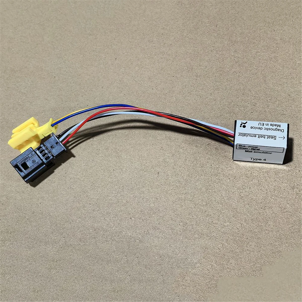 Обходной эмулятор датчика присутствия автомобильного сиденья для деталей