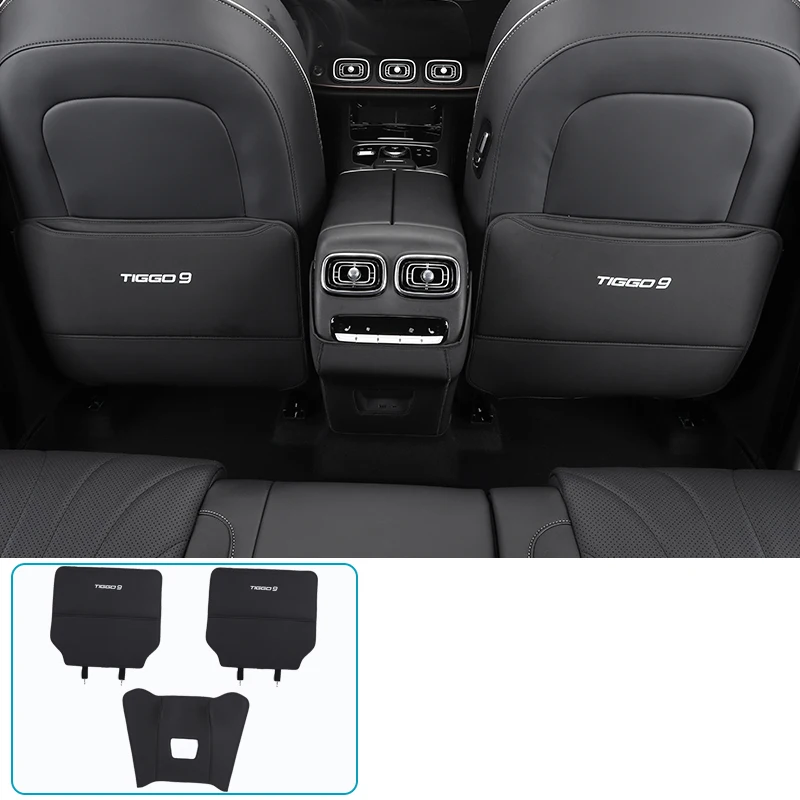 

Для JAECOO J8 2024, автомобильный Стайлинг, искусственный коврик для защиты от ударов, защитные коврики для заднего сиденья, автомобильные аксессуары