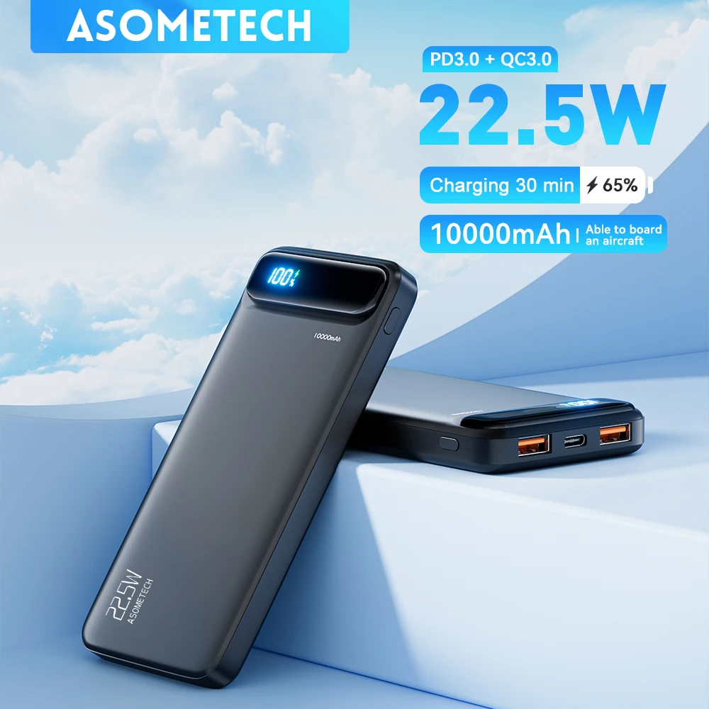 Внешний аккумулятор 10000 мАч QC PD Быстрая Зарядка Внешний аккумулятор  10000 мАч портативное зарядное устройство повербанк для iPhone 13 12 11  Xiaomi | AliExpress