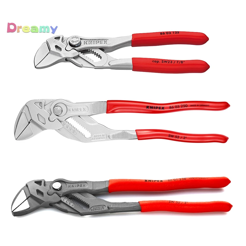 Немецкий инструмент KNIPEX плоскогубцы для водяных насосов многофункциональные