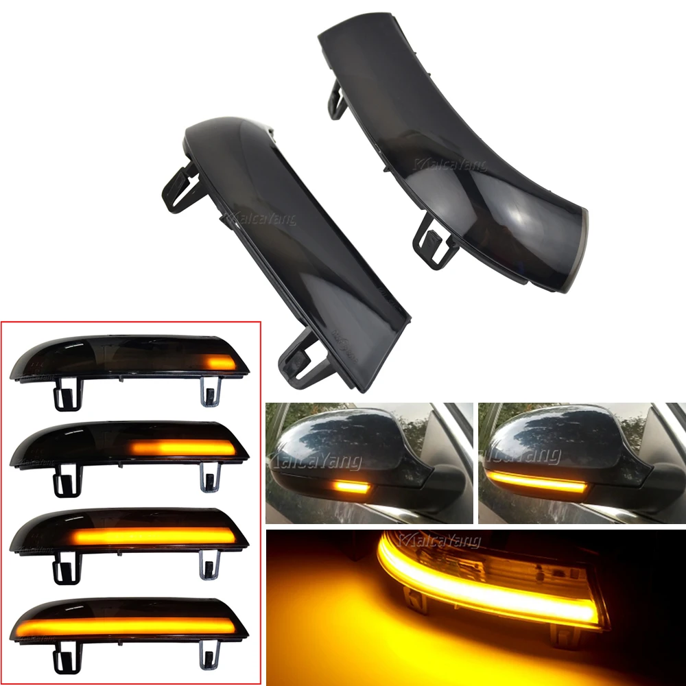 

2x Dynamic Blinker Turn Signal LED For Volkswagen GOLF 5 GTI Plus MK5 Jetta Passat B6 B5.5 Variant EOS Sharan VW Arrow Light
