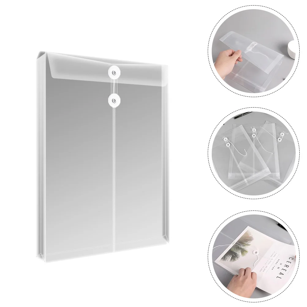 

10pcs File Storage Bag File Folder Office File Storage Organizer Document Pouch