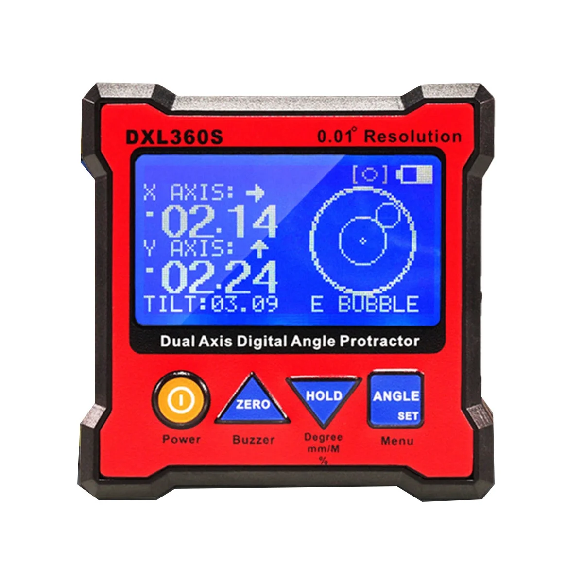 Двухосевой угловой транспортир DXL360S двухосевой датчик уровня диагностический