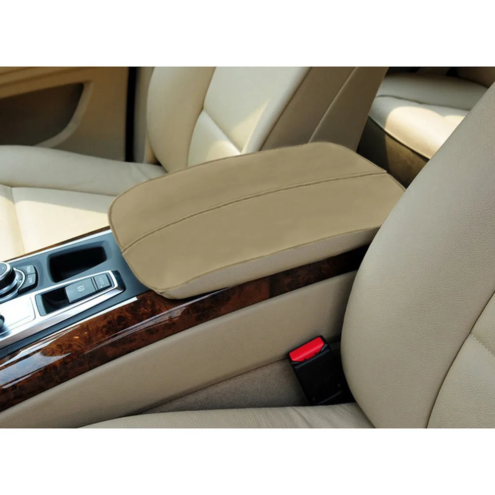 

Набор из 2 чехлов на подлокотники центральной консоли из искусственной кожи для BMW для X5 E70 X6 E71 2008 2013, аксессуары для салона автомобиля