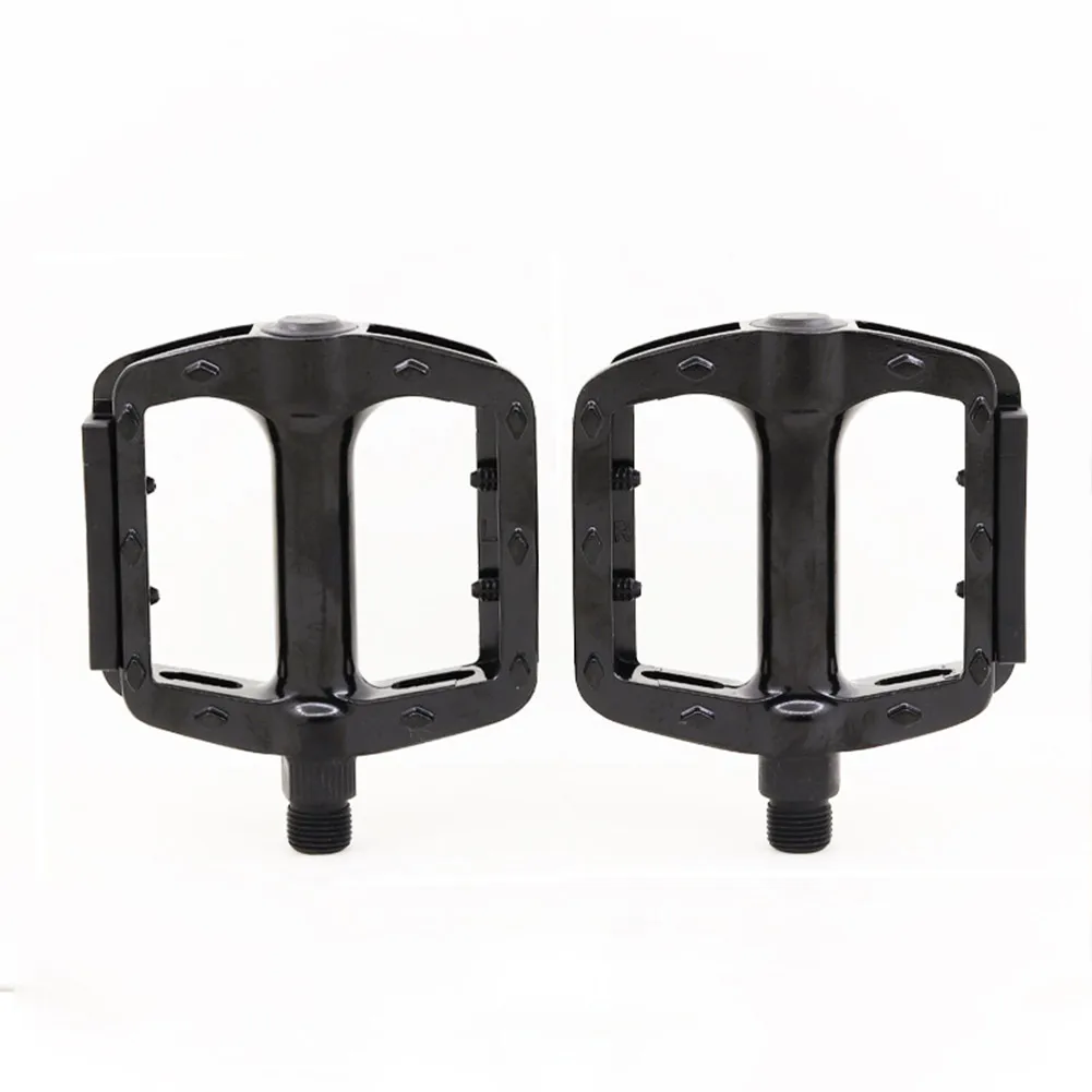 

1Pair Bicycle Pedal Road Bike MTB E-Bike Bearing Non-Slip Flat Pedal Aluminum Alloy Widened Pedal Cycling Accessories