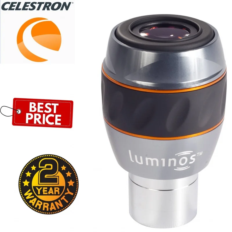 Celestron Wide 82&deg; 10mm 15mm Luminos Series Eyepiece with F
