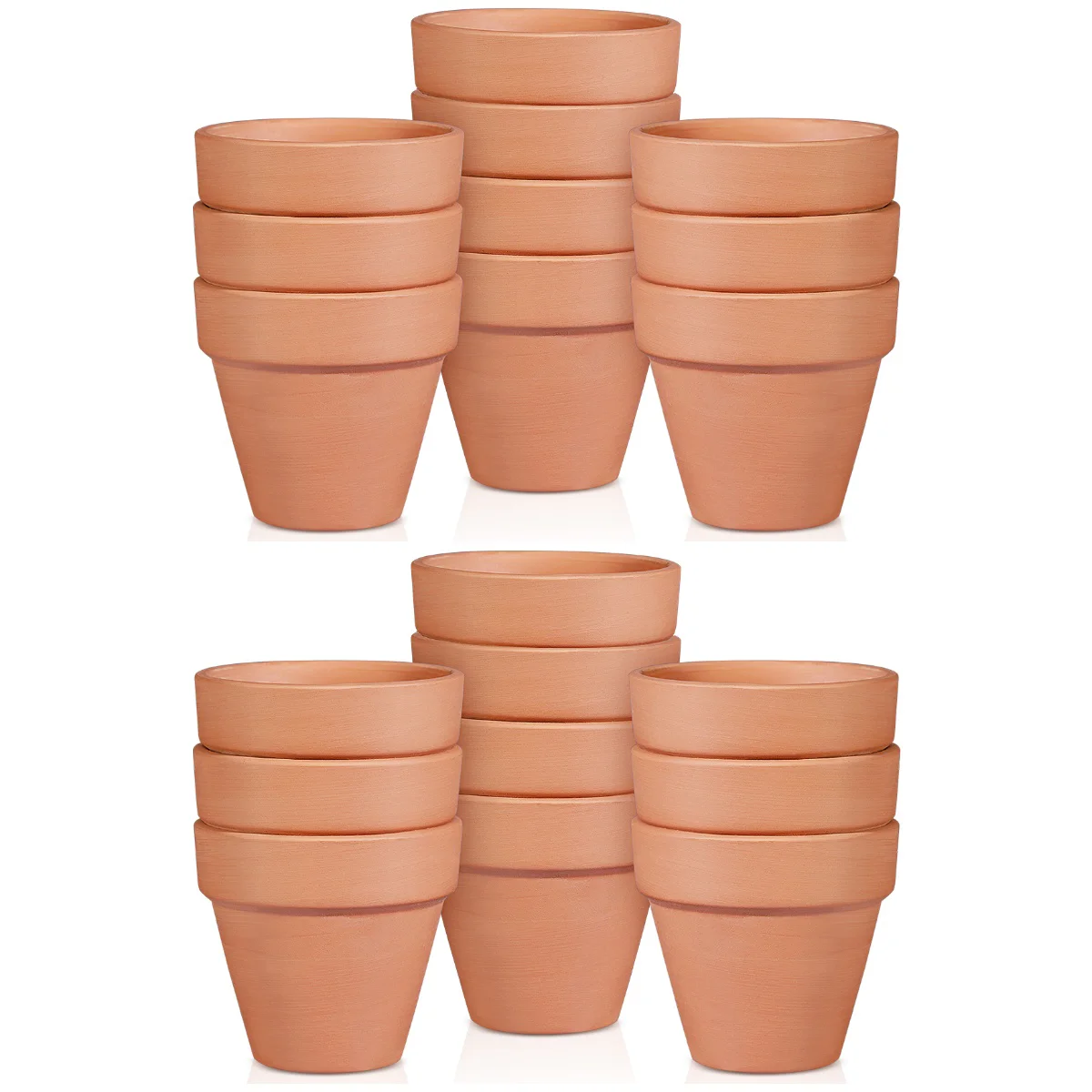 

2 Pack Indoor Hanging Planters Mini Plants Nursery Pot Ceramic Pottery Clay Planter Clay Flower Pots