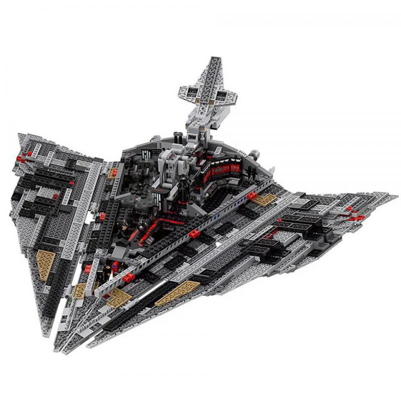 

Nieuwe Hot 10901 Eerste Orde Star Destroyer Model Bouwsteen Bricks Speelgoed Compatibel Toys