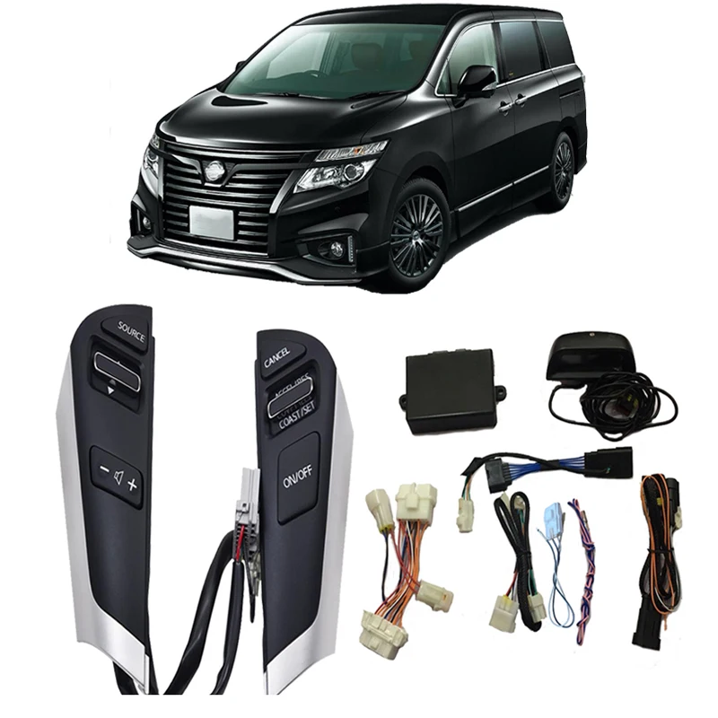 Модуль круиз-контроля + кнопки управления круиз-контролем на руль для Nissan Elgrand E52