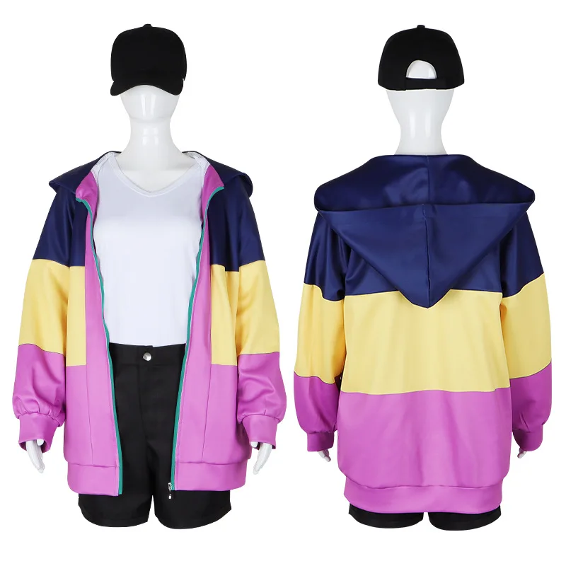 

Paripi Koumei Tsukimi Eiko Cosplay Ya Boy Zhuge Costume Custom made