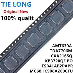 (1 piece) 100% New TSB41AB2 TSB41AB2PAPR AMT630 AMT630A TDA7706M CXA2165Q KB3720QF BO MC68HC908AZ60CFU 2J74Y QFP-64 Chipset