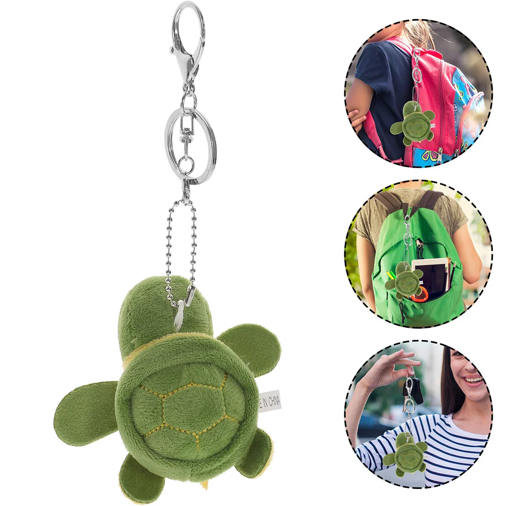 2 шт. брелок в виде черепахи подвесной декор для рюкзака детские игрушки кольцо