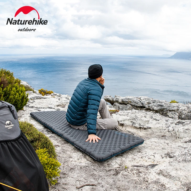 Надувной матрас Naturehike, коврик для кемпинга на 2 человека, уличный сверхлегкий спальный коврик для одного человека, 3,5 R, дорожный коврик на воздушной подушке (art.: 3920ca6e05eea) - 3920ca6e05eea