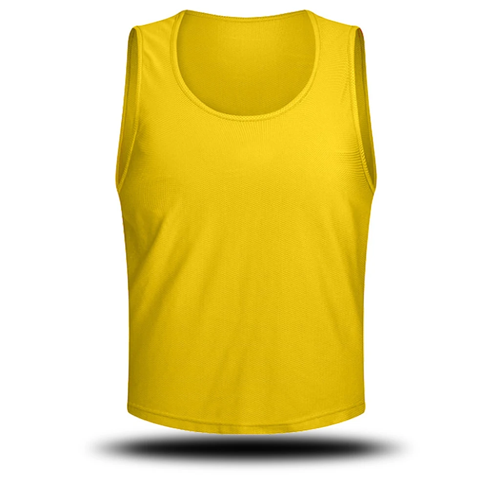 Футбольная безрукавка трикотажные спортивные тренировочные нагрудники Aldult