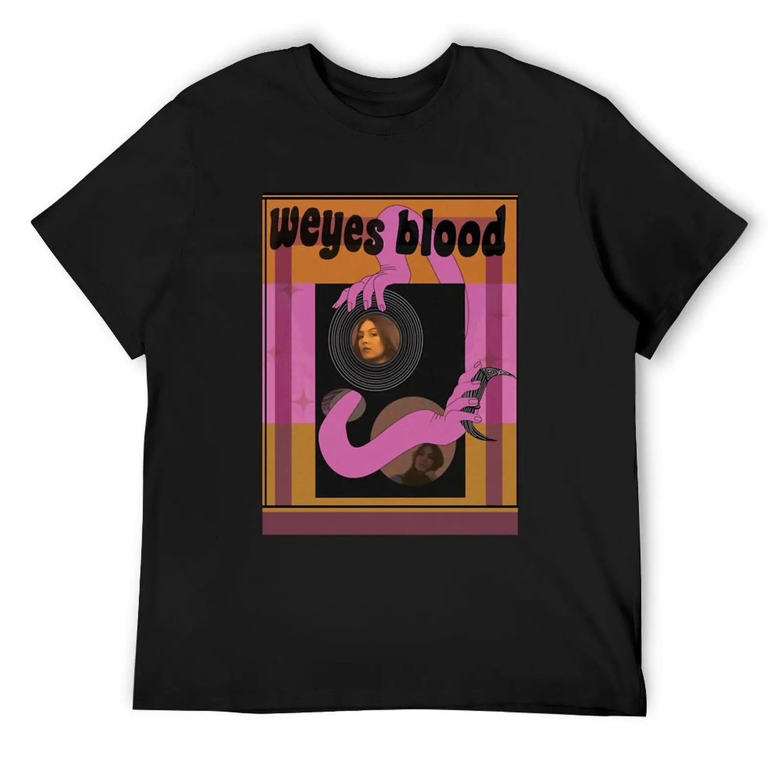 Weyes Blood неофициальный товар футболка с картами Таро кавайная одежда простые аниме