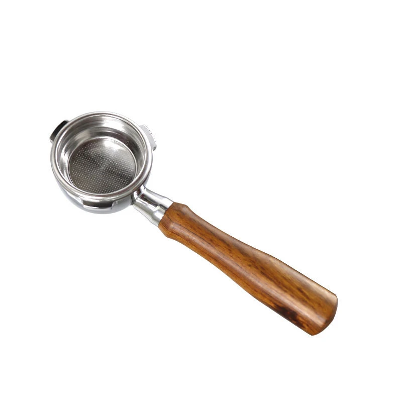 Фильтр для кофемашины 58 мм с деревянной ручкой