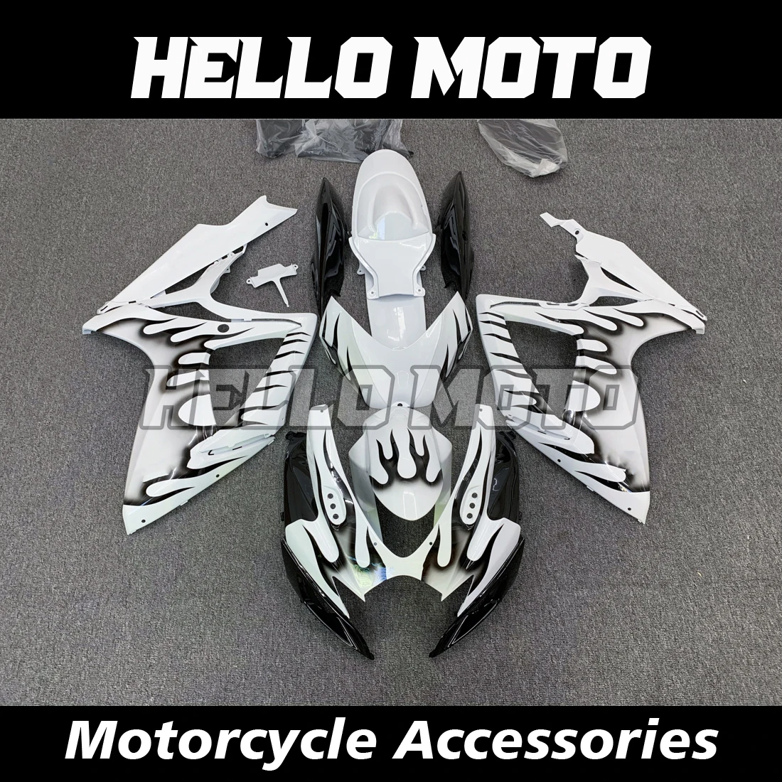 

New ABS Injection Molding Motorcycle Fairings Kits Fit For GSXR600 GSXR750 2006 2007 Bodywork Set K6 K7