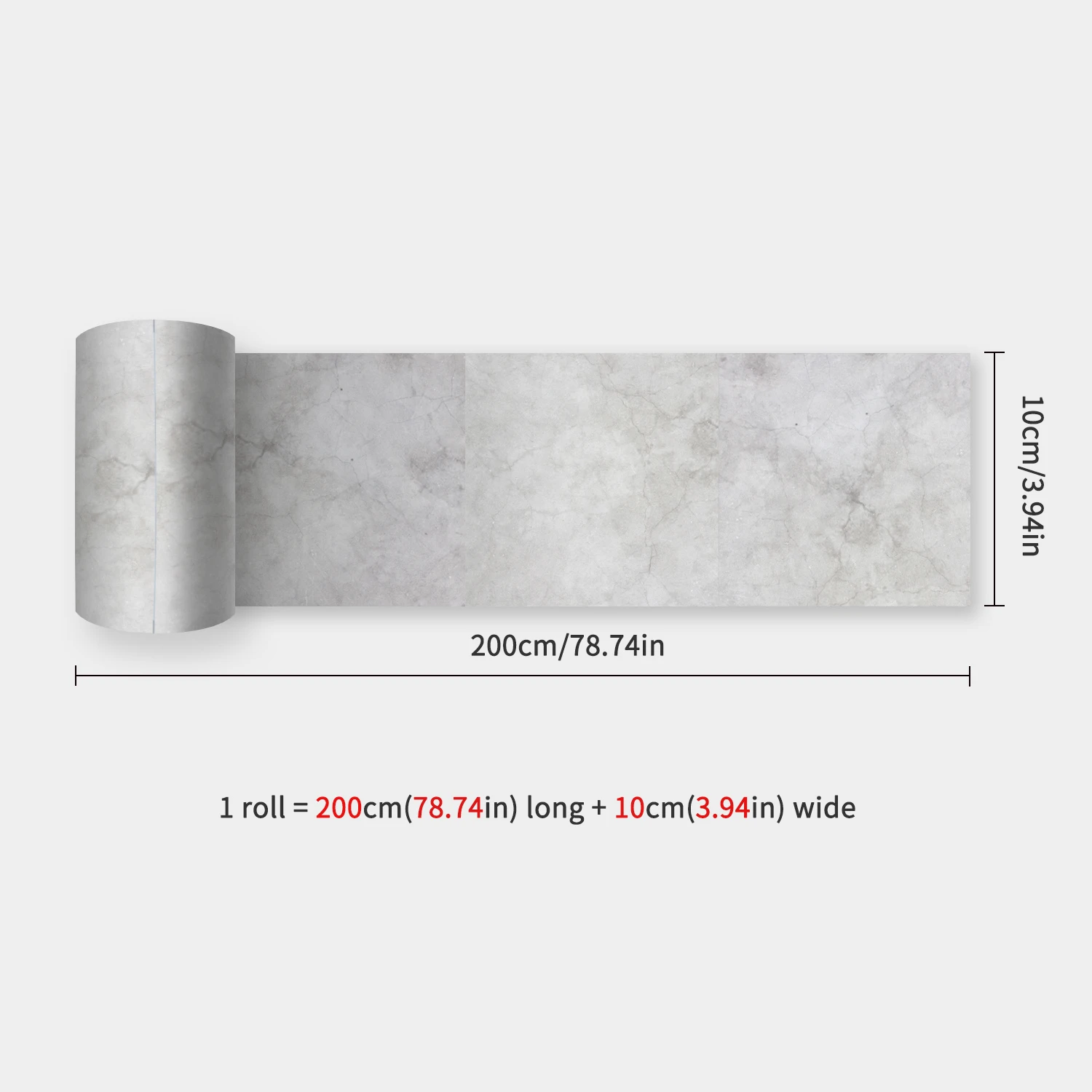 

ПВХ наклейки для плинтуса 10x200 см