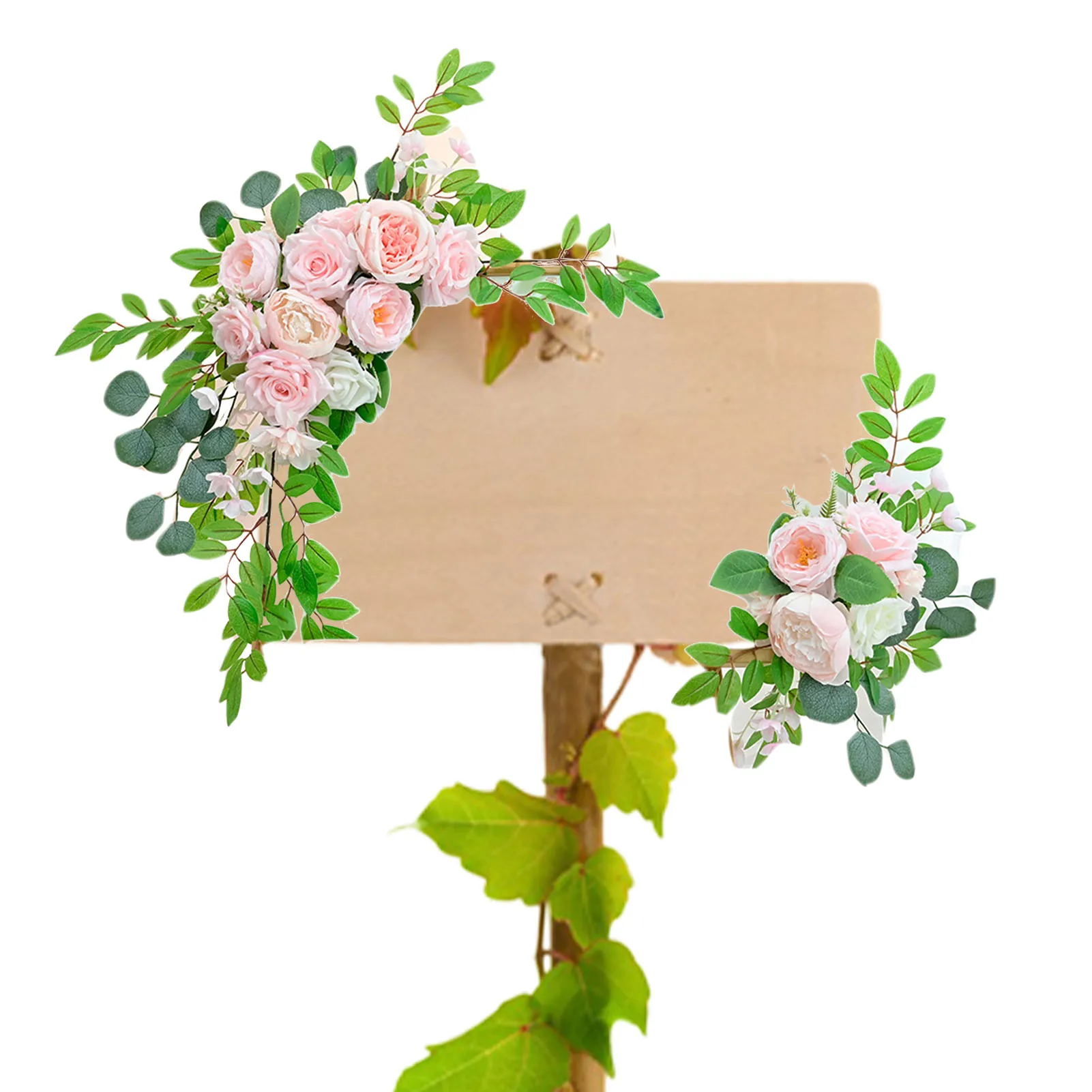 

Wedding Arch Flowers Artificial Flower Decor Fake Floral Display For Holy And Pure Wedding Ceremony Holiday Decoration