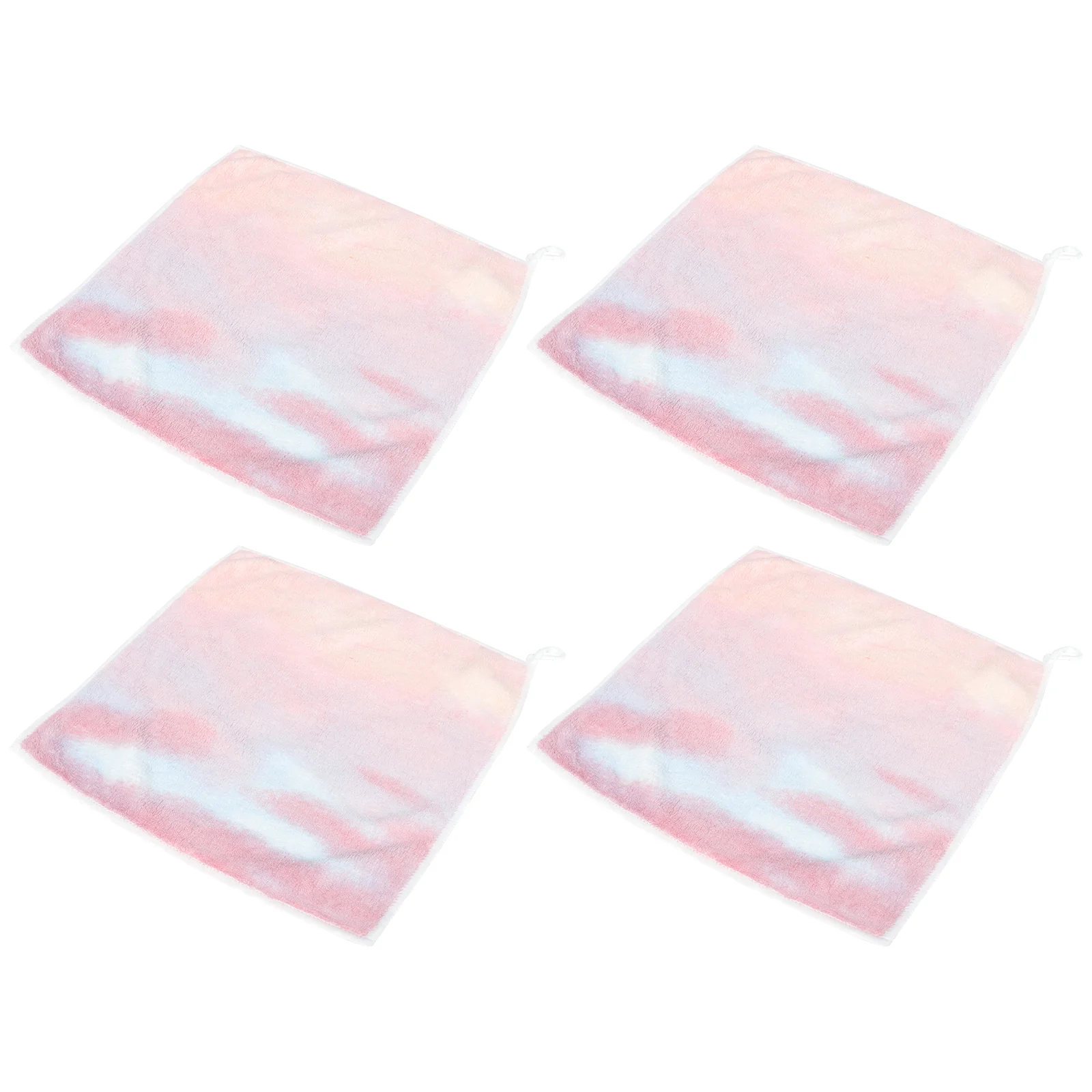 

4 Pcs Baby Burping Cloth Toddler Towel Hanging Hand Towel Infant Washcloth Decorative Towels