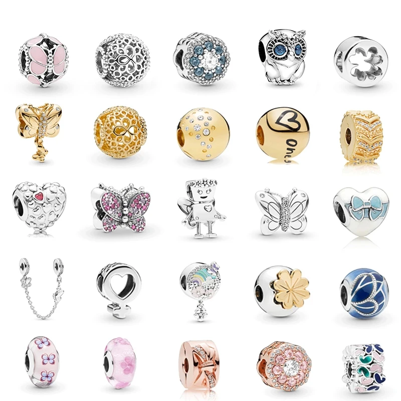 

Женский браслет из серебра 925 пробы с бусинами