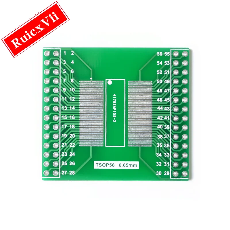 Плата адаптера TSOP56 TSOP48 к DIP56, печатная плата для AM29 серии IC 0,5 мм 0,65 мм